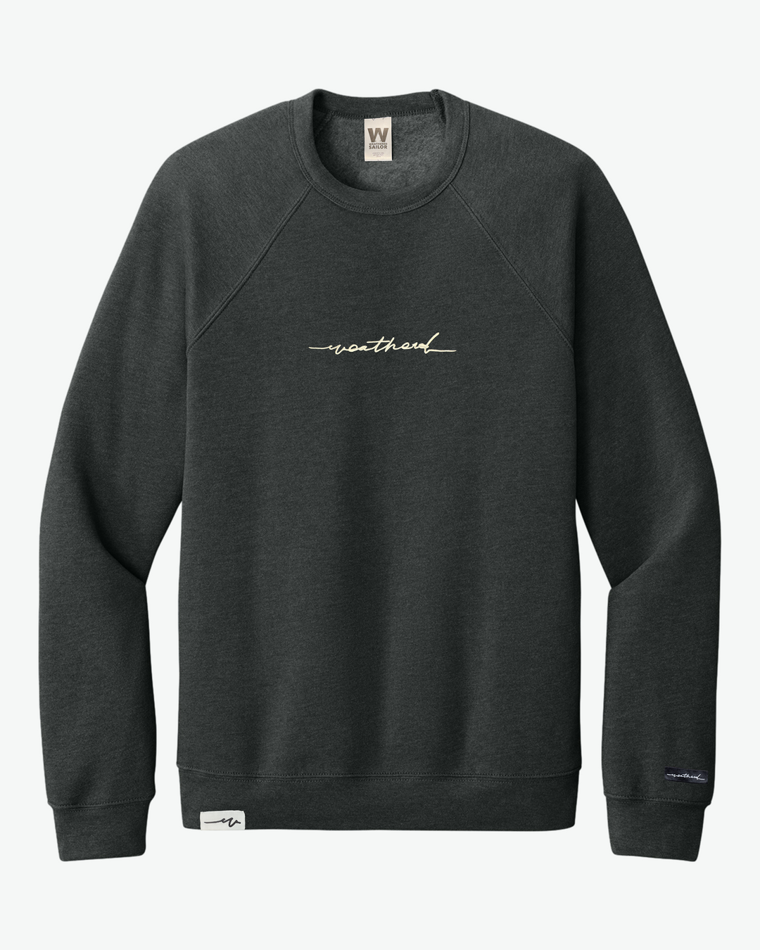 Sketchy Sponge Raglan Crew