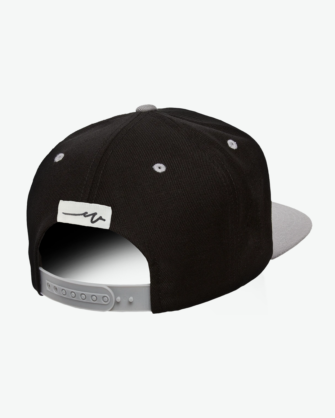 Sketchy W Black Puff Flat Bill
