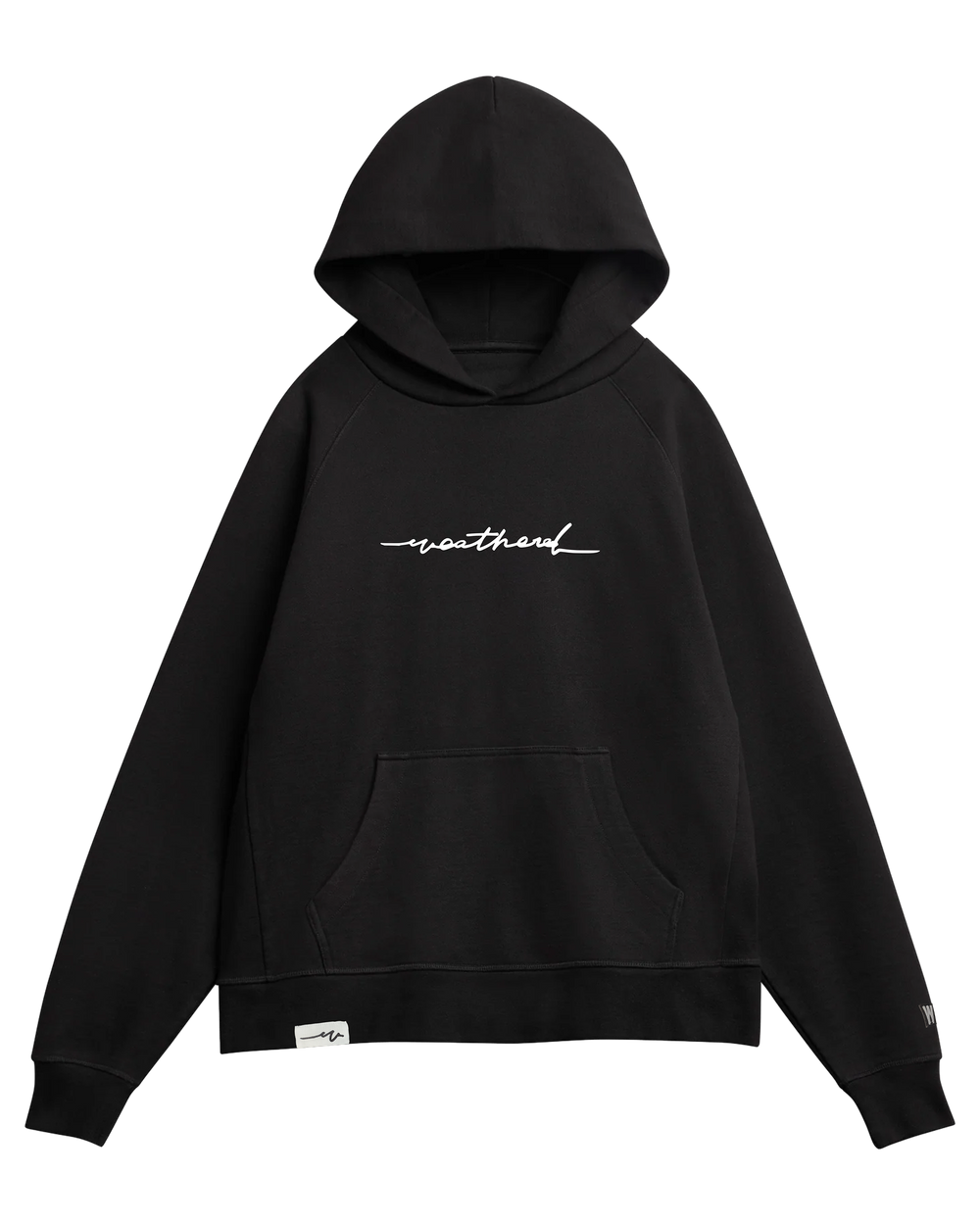 Sketchy Weathered Heavy Raglan French Terry Hoodie