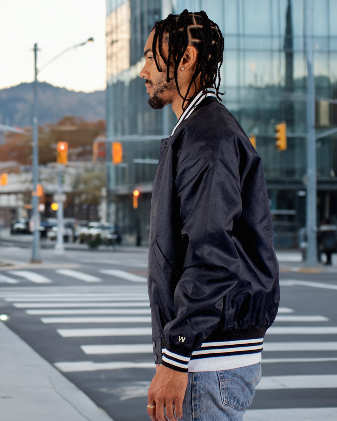 Sketchy Anchor Varsity Bomber