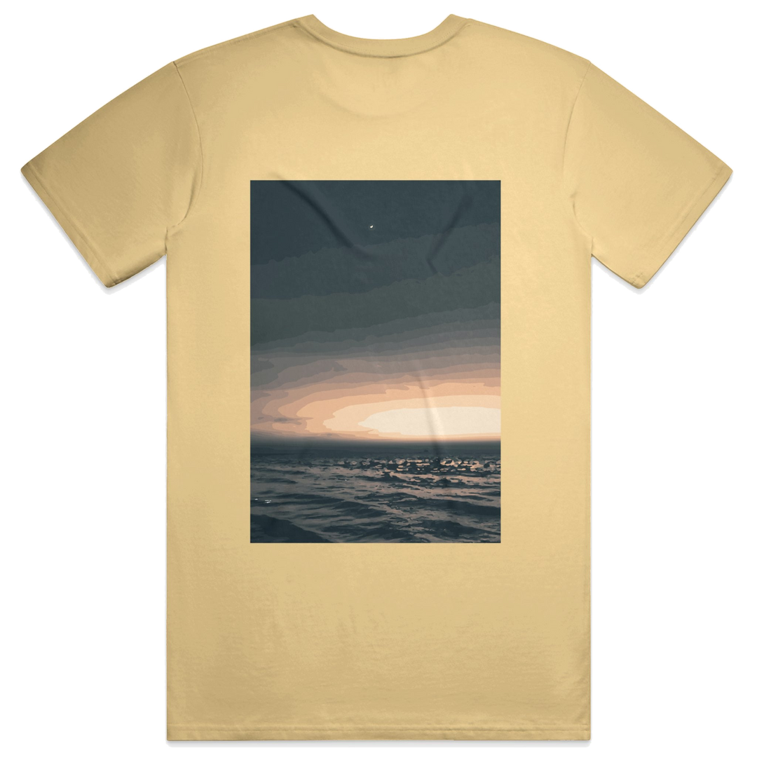 Solace Script Tee, transparent background