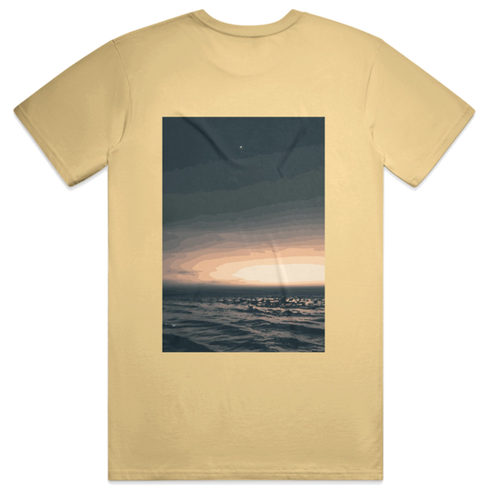 Solace Script Tee, transparent background