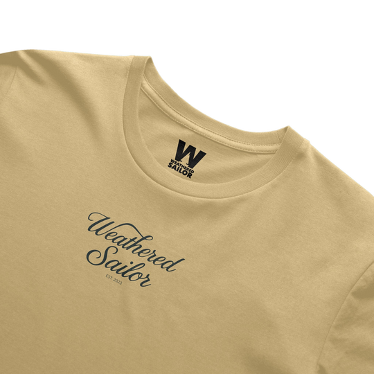 Solace Script Tee, transparent background