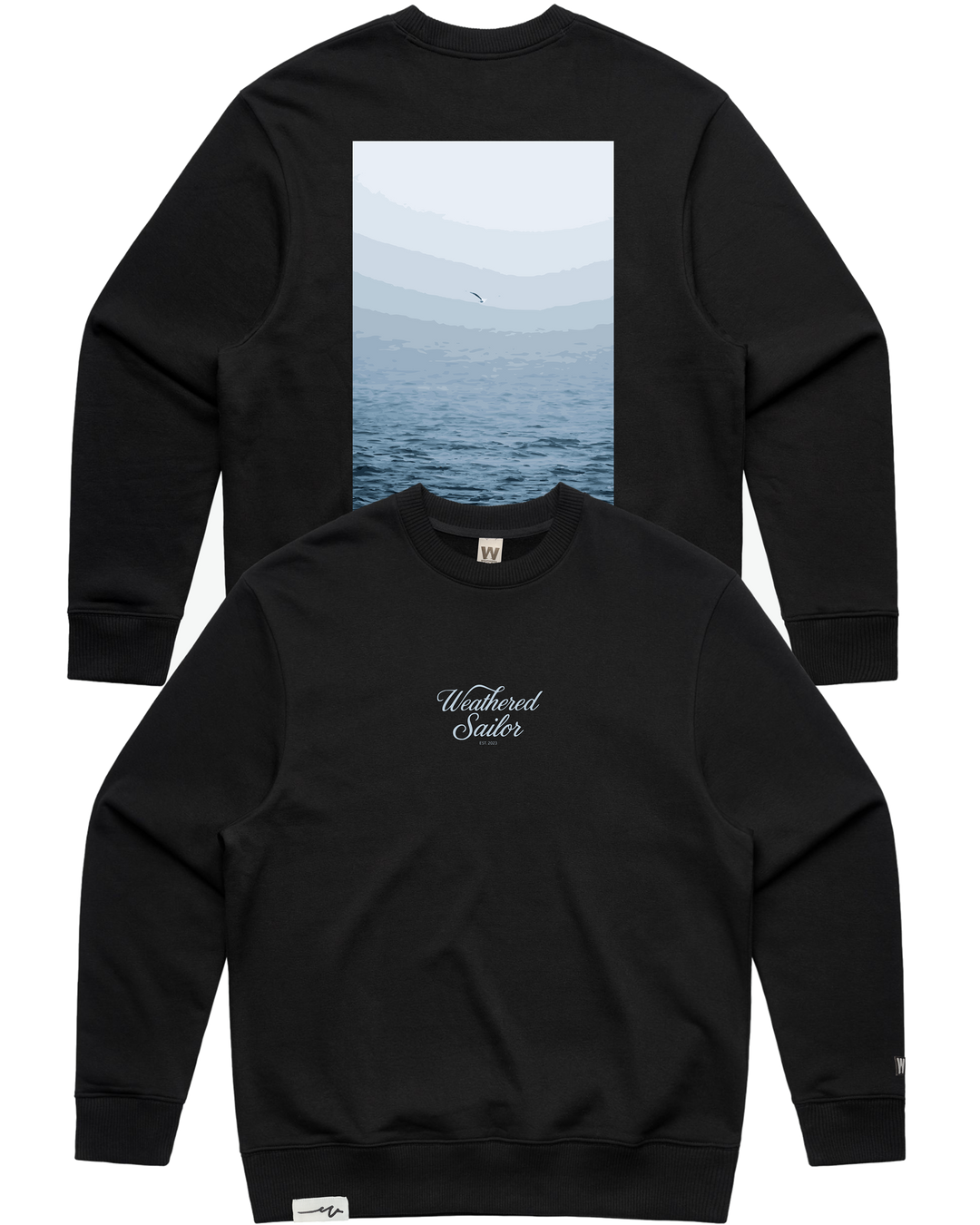 Sole Script Heavy Crew, transparent background