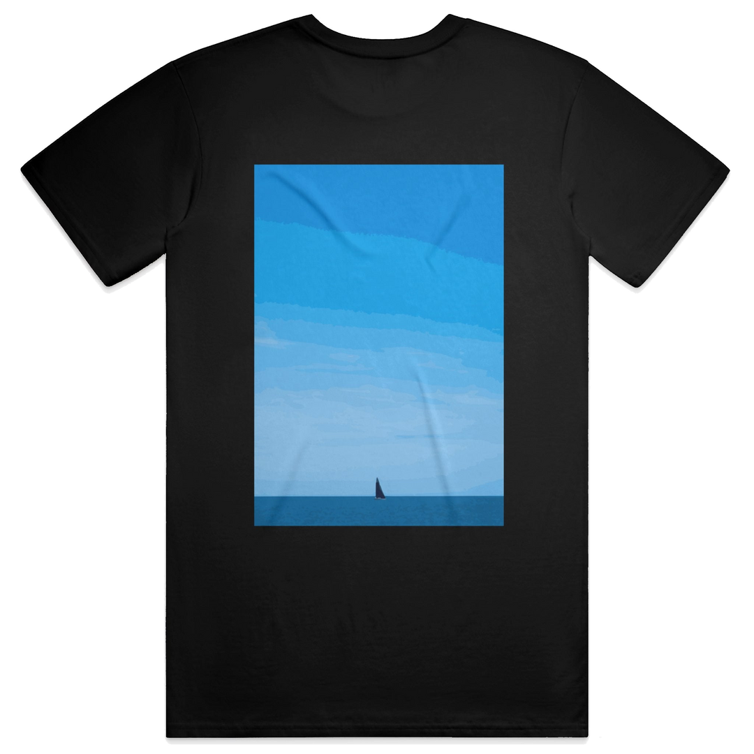 Solitary Script Tee, transparent background
