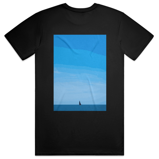 Solitary Script Tee, transparent background