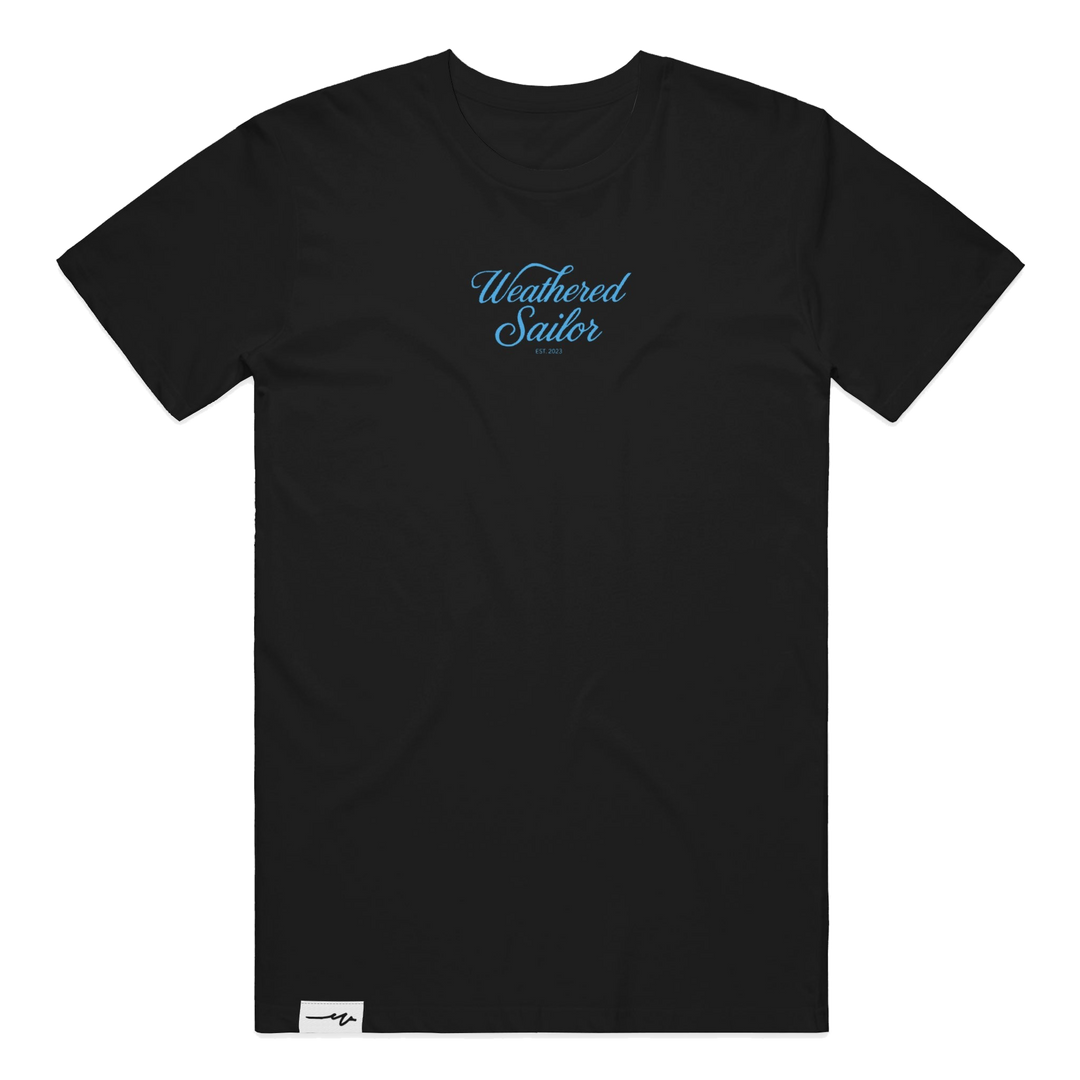 Solitary Script Tee, transparent background