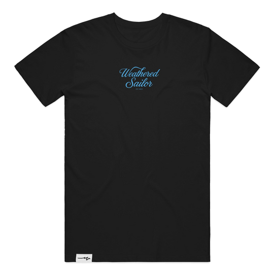 Solitary Script Tee, transparent background