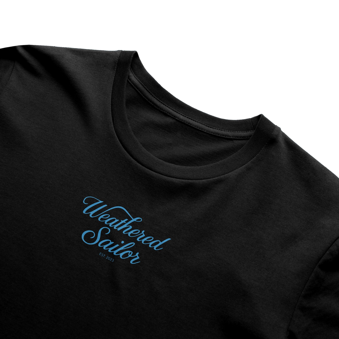 Solitary Script Tee, transparent background