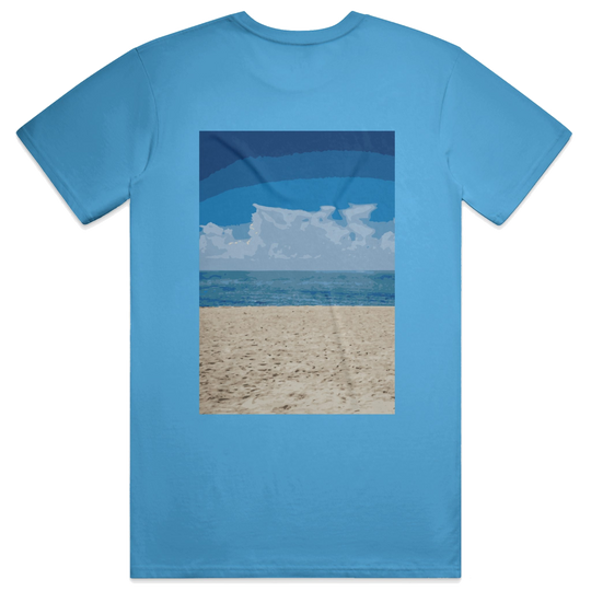 Stillpoint Script Tee, transparent background