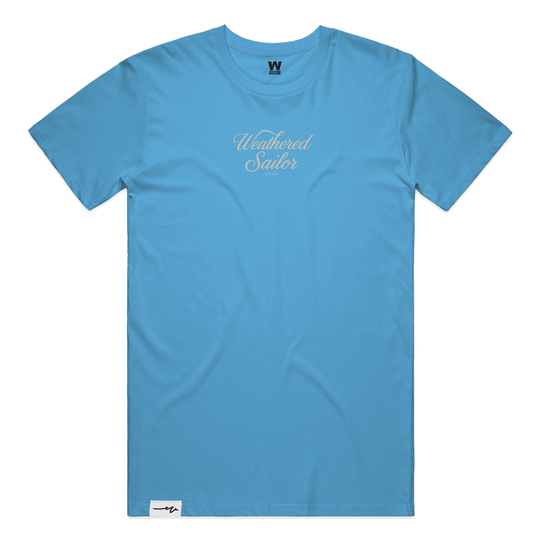 Stillpoint Script Tee, transparent background