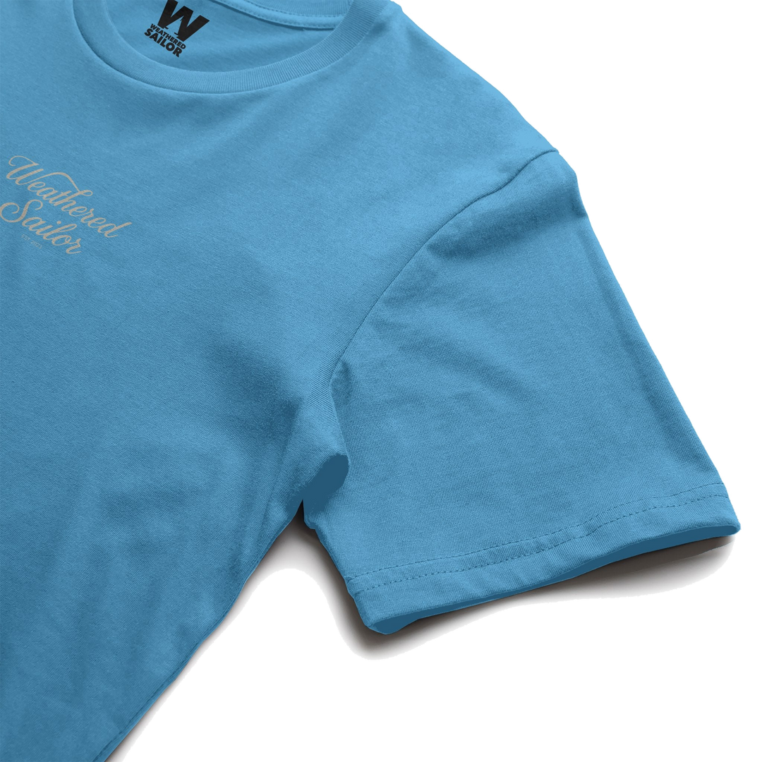 Stillpoint Script Tee, transparent background