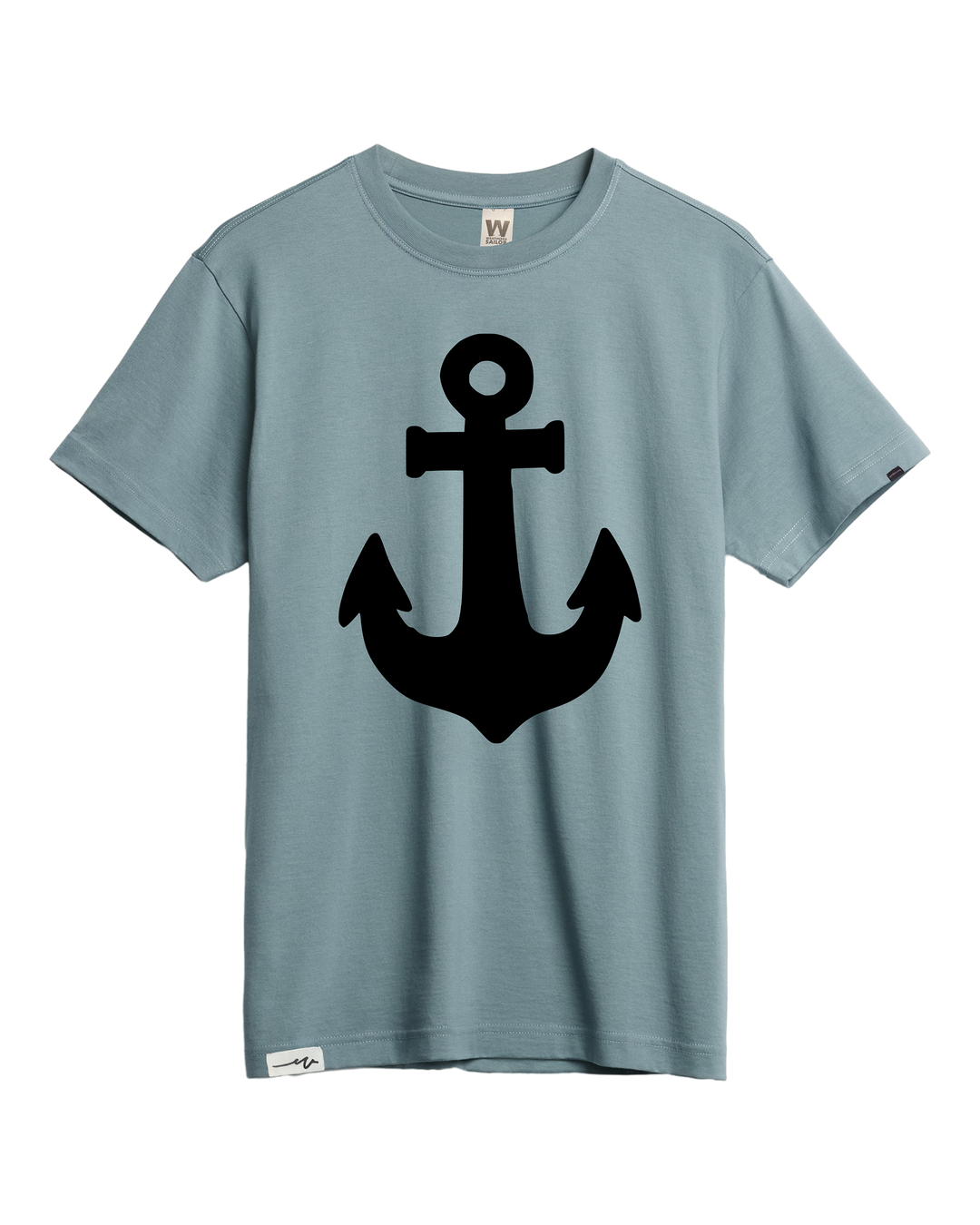Supima Anchor Tee, transparent background