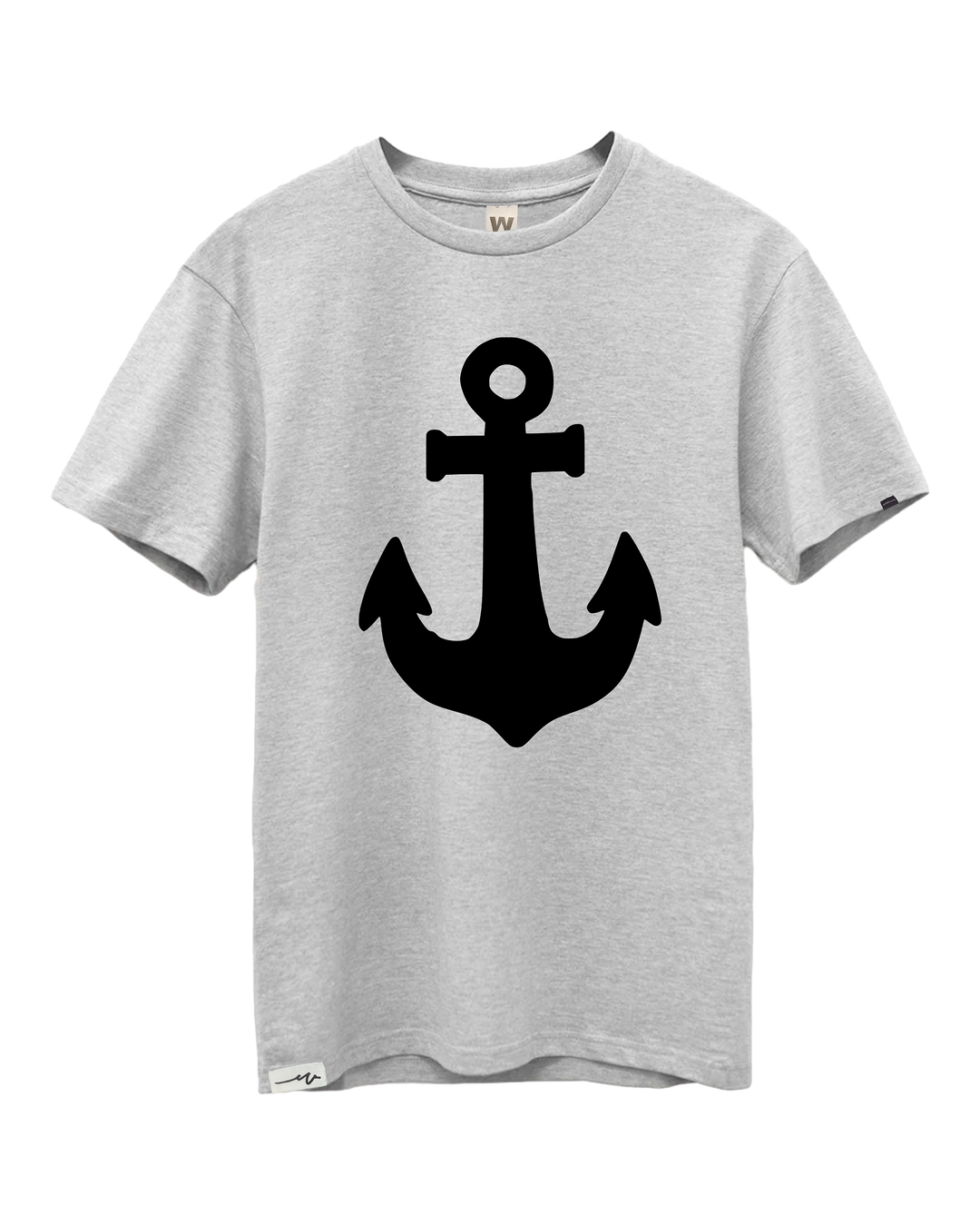 Supima Anchor Tee, transparent background