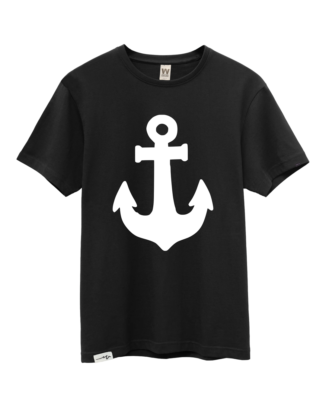 Supima Anchor Tee, transparent background