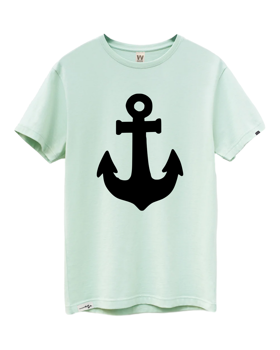 Supima Anchor Tee, transparent background