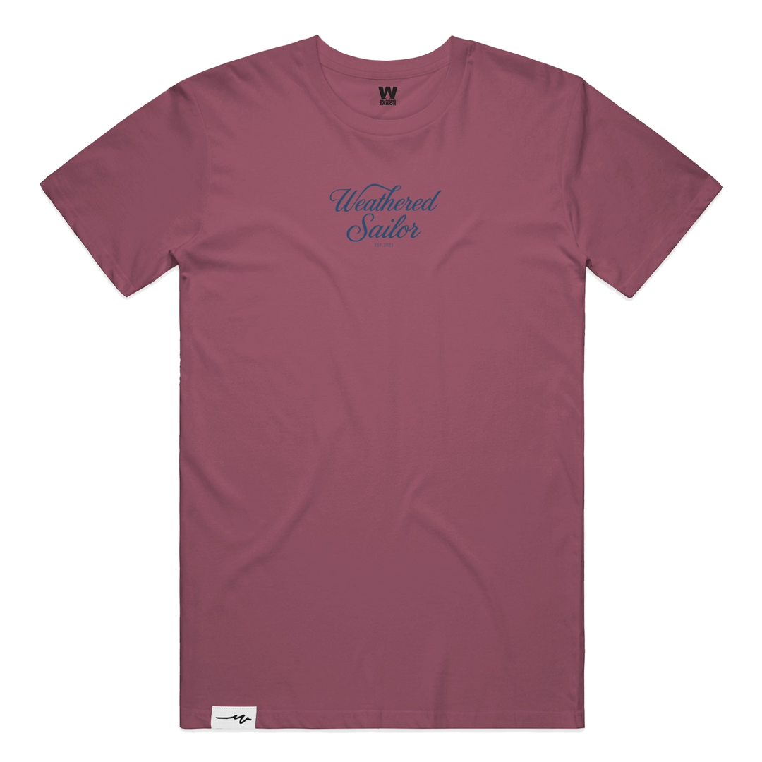 Twilight Script Tee, transparent background