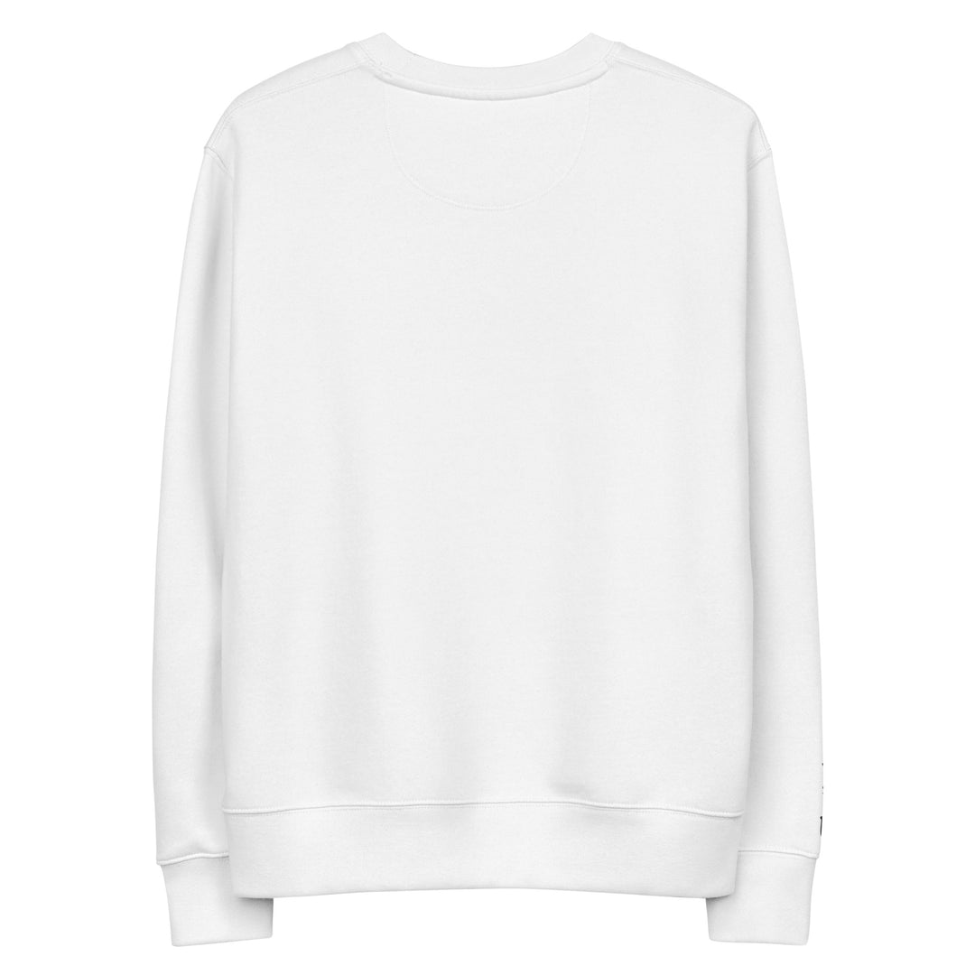 Weathered Sailor Organic Vertical Crew Sweatshirt — White