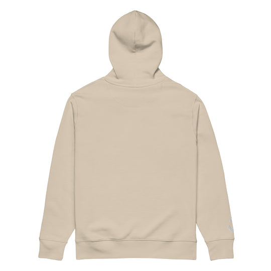 Silky Ahoy Hoodie in Desert Dust — back view
