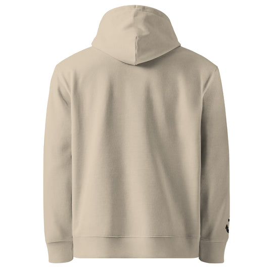 Silky Ahoy Hoodie in Desert Dust — back view