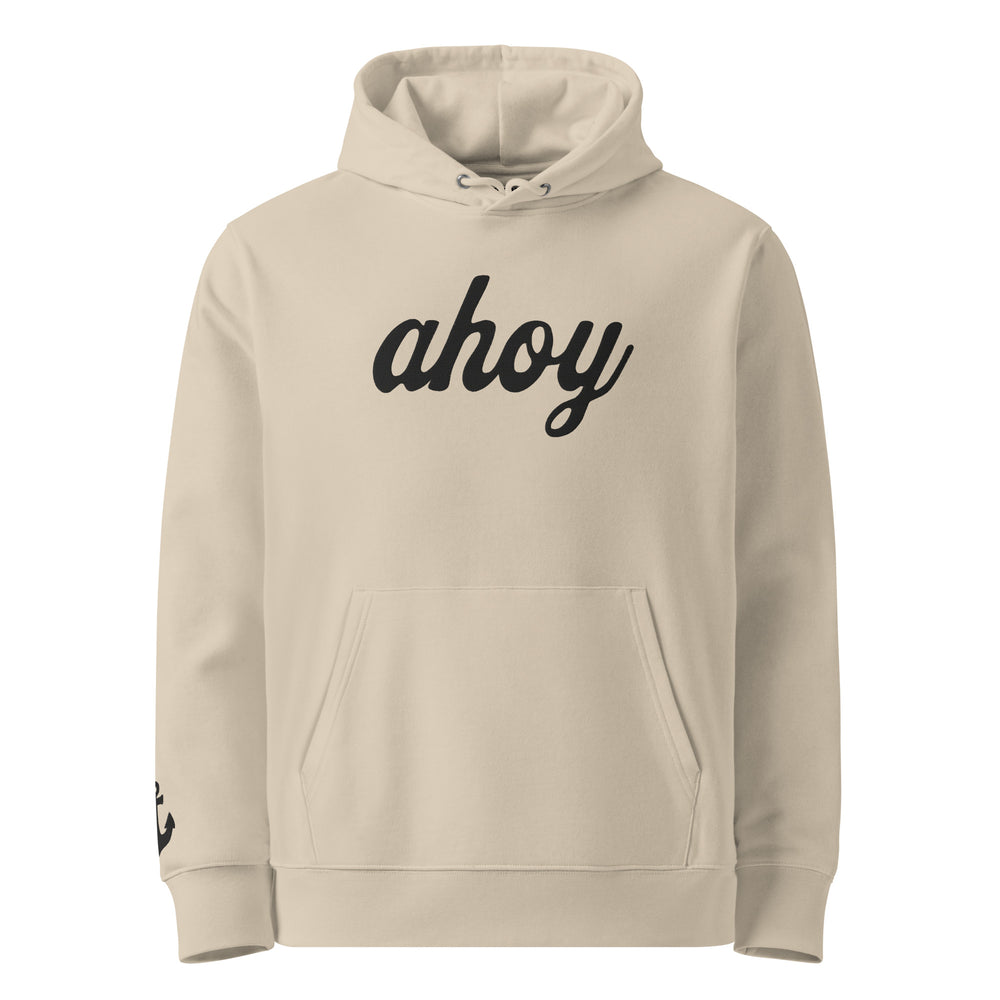 Silky Ahoy Hoodie in Desert Dust — front view