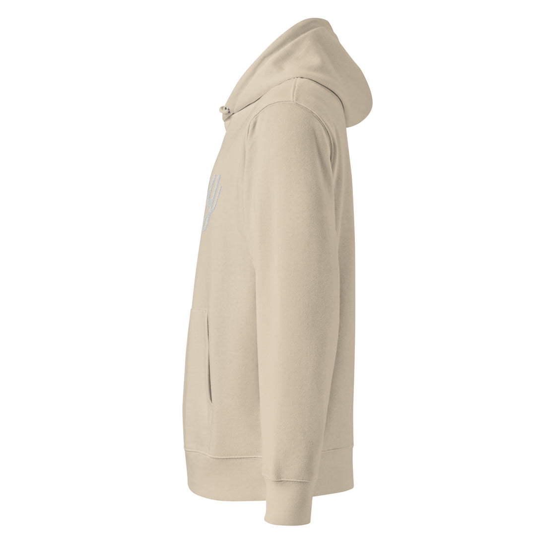 Silky Ahoy Hoodie in Desert Dust — left view