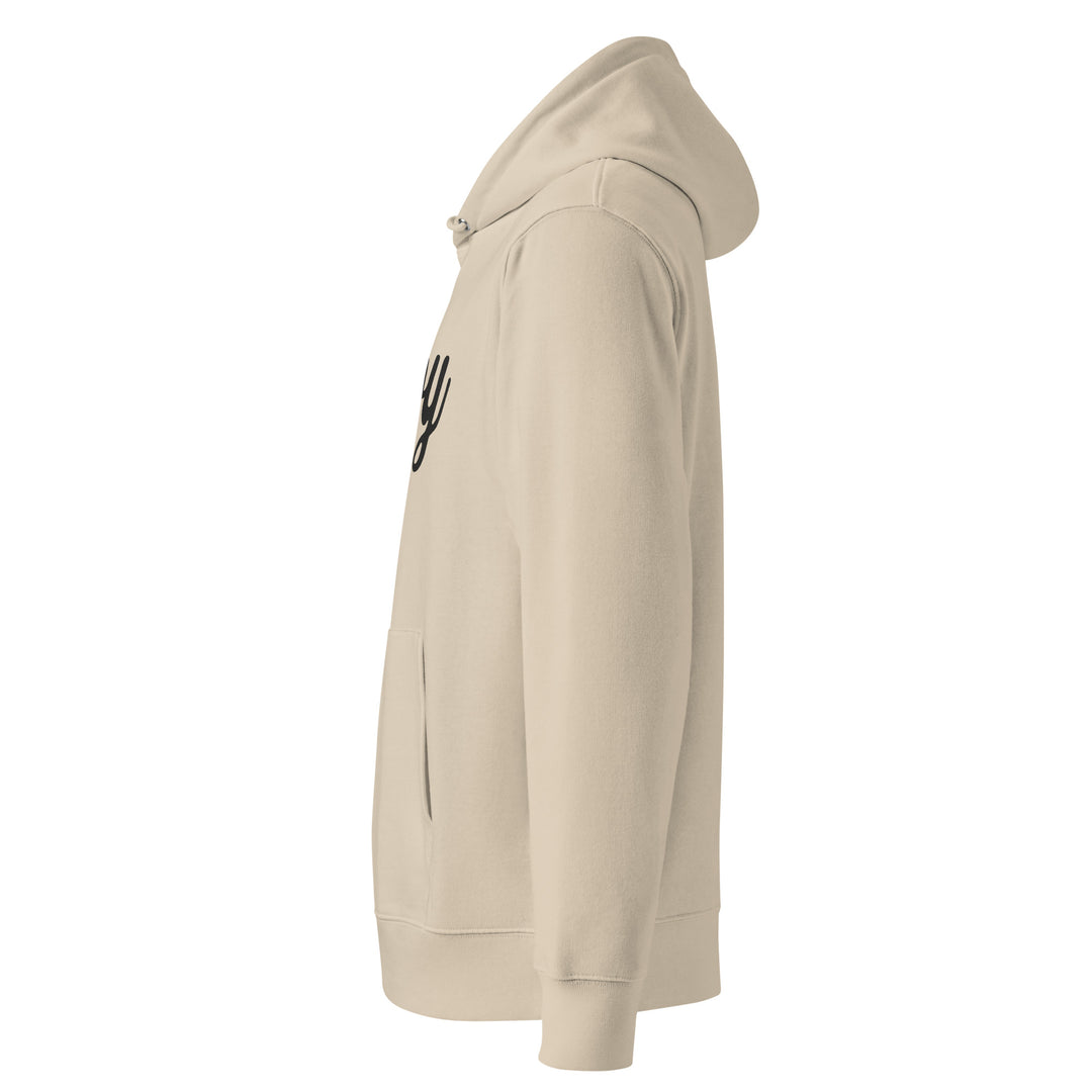 Silky Ahoy Hoodie in Desert Dust — left view