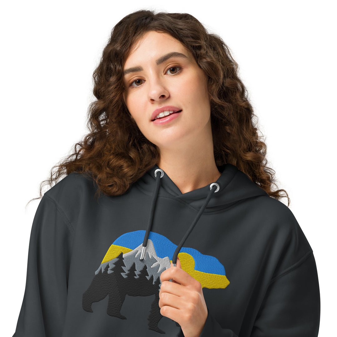 At The Mountains Silky Hoodie — Weathered Sailor
