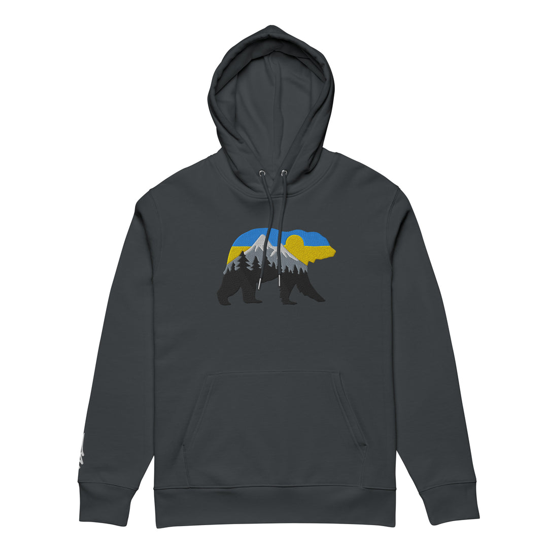 At The Mountains Silky Hoodie — Weathered Sailor