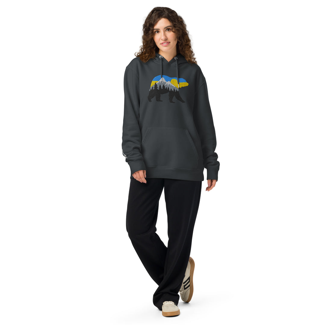 At The Mountains Silky Hoodie — Weathered Sailor