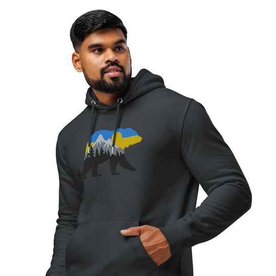 At The Mountains Silky Hoodie — Weathered Sailor