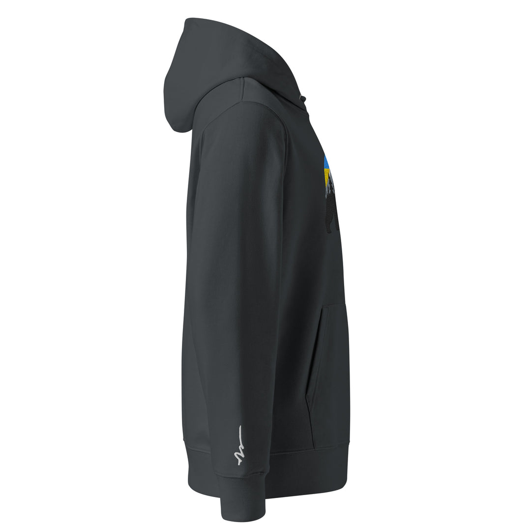At The Mountains Silky Hoodie — Weathered Sailor