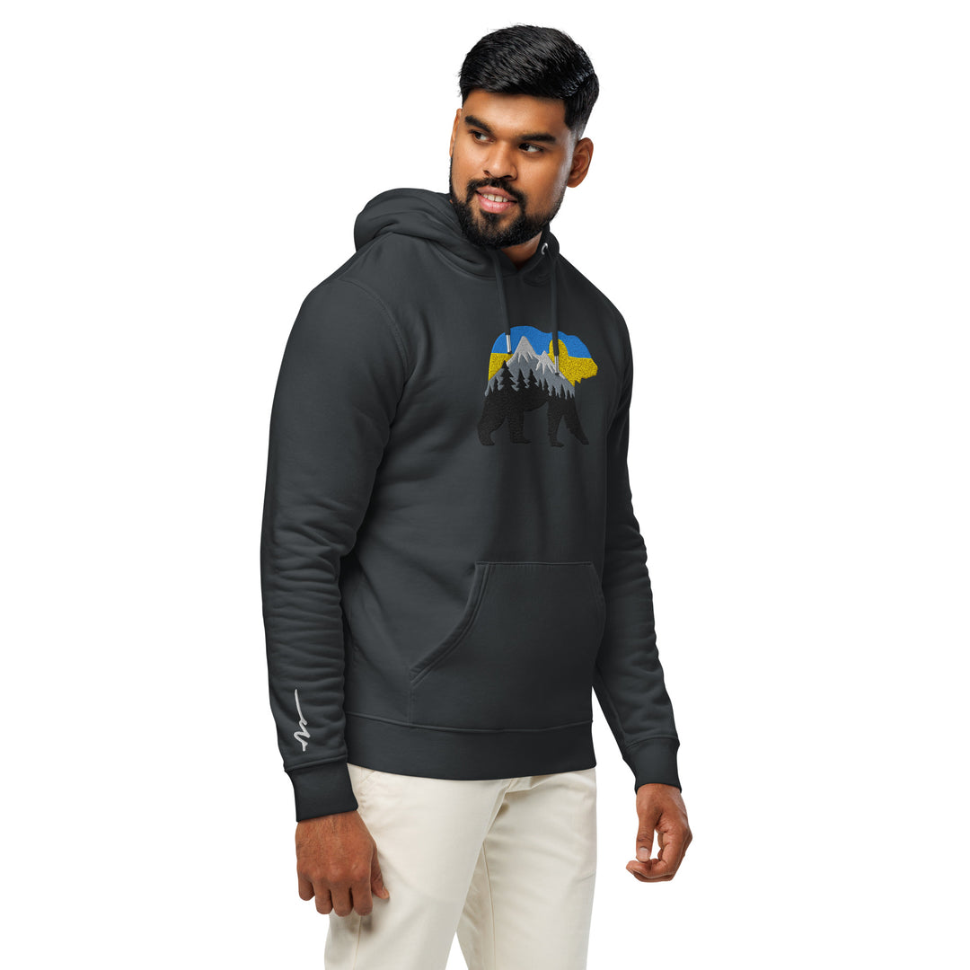 At The Mountains Silky Hoodie — Weathered Sailor