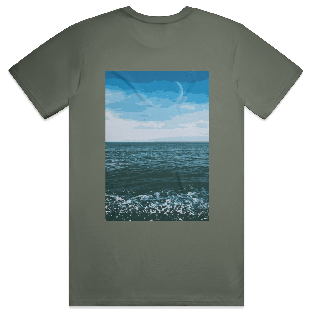 Vast Script Tee, transparent background