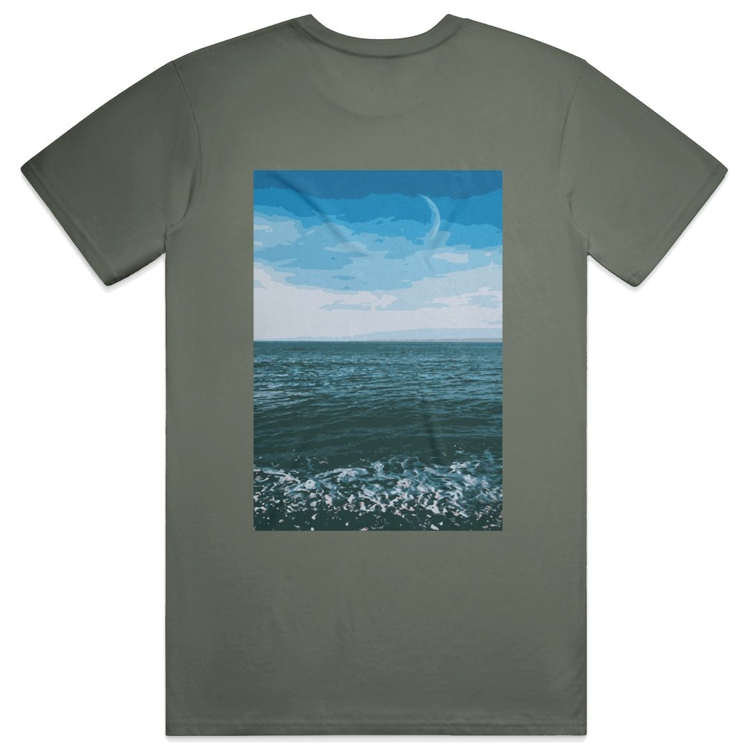 Vast Script Tee, transparent background