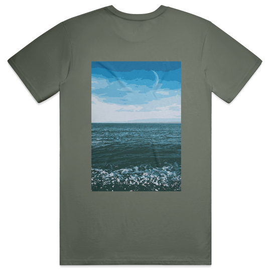 Vast Script Tee, transparent background