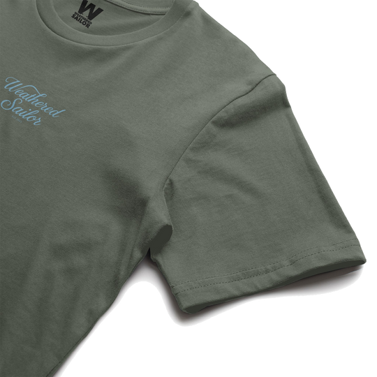 Vast Script Tee, transparent background