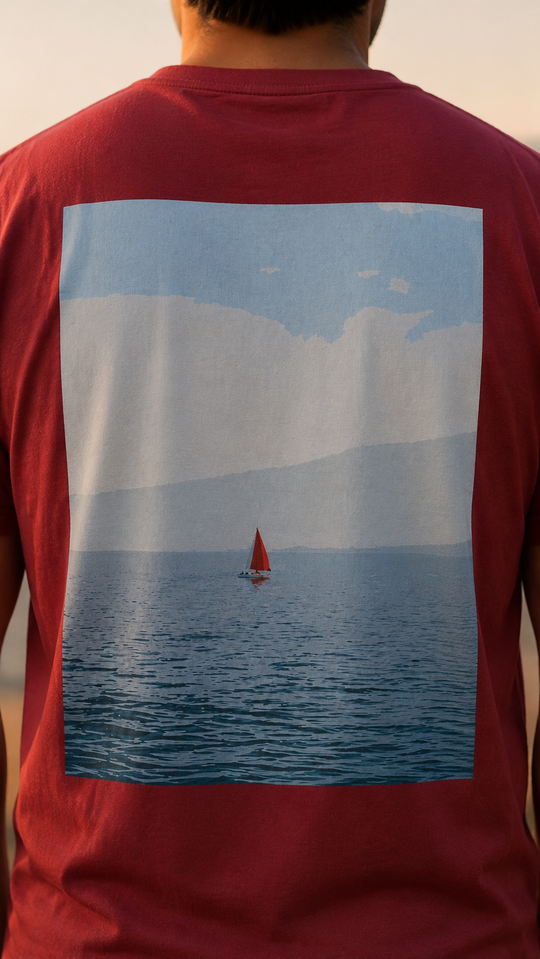 Voyage Script Tee