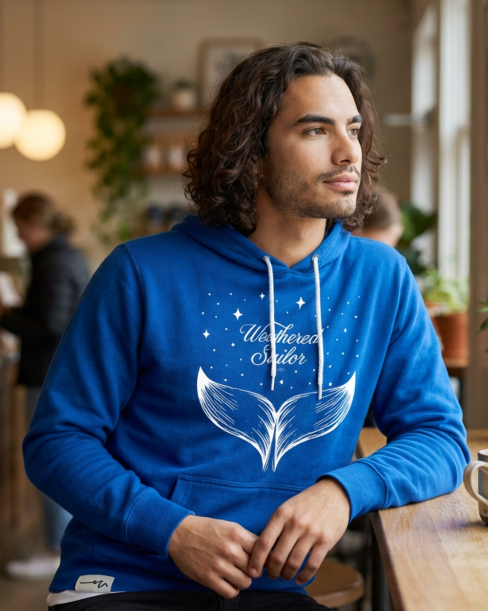 Whale Tale Lightweight Hoodie