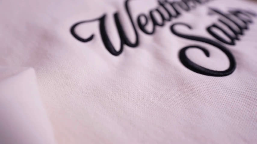Script collection — the handwritten script mark on apparel.