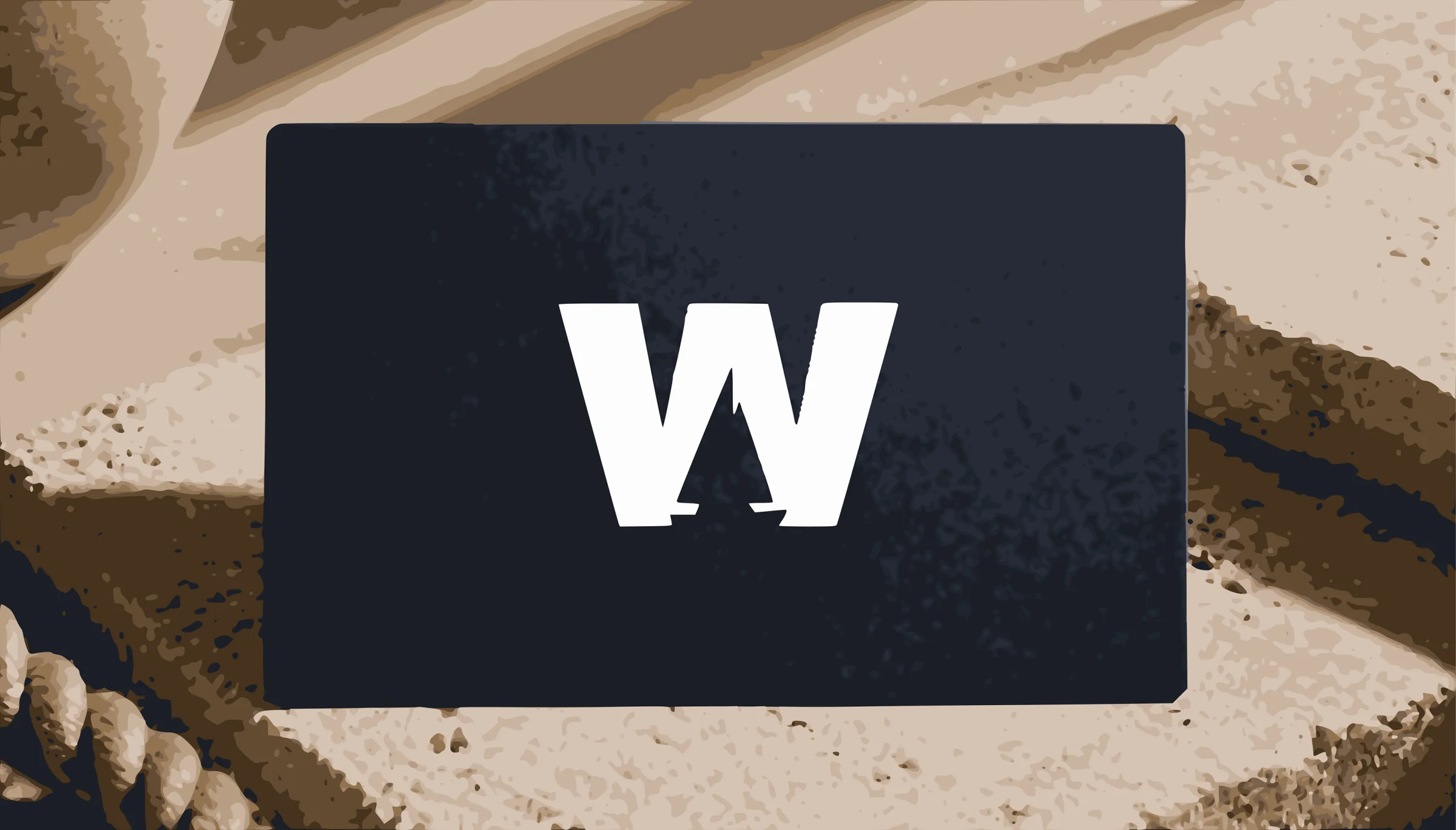 Weathered Sailor gift card featuring the OG W mark