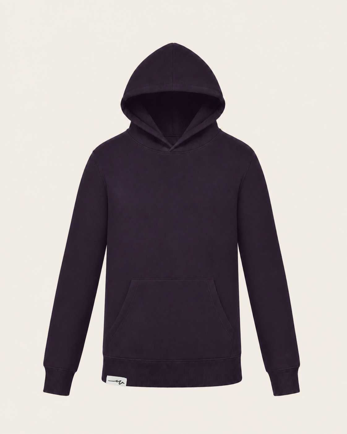 Fitted hoodie silhouette
